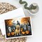 Edge Collections - 5" x 7" - Multicolor - Labrador Retriever Halloween Greeting Cards - 8 Pieces